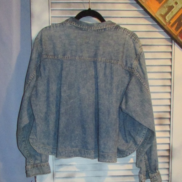 Liz Claiborne Lg Swing Jean Jacket - Picture 5 of 8